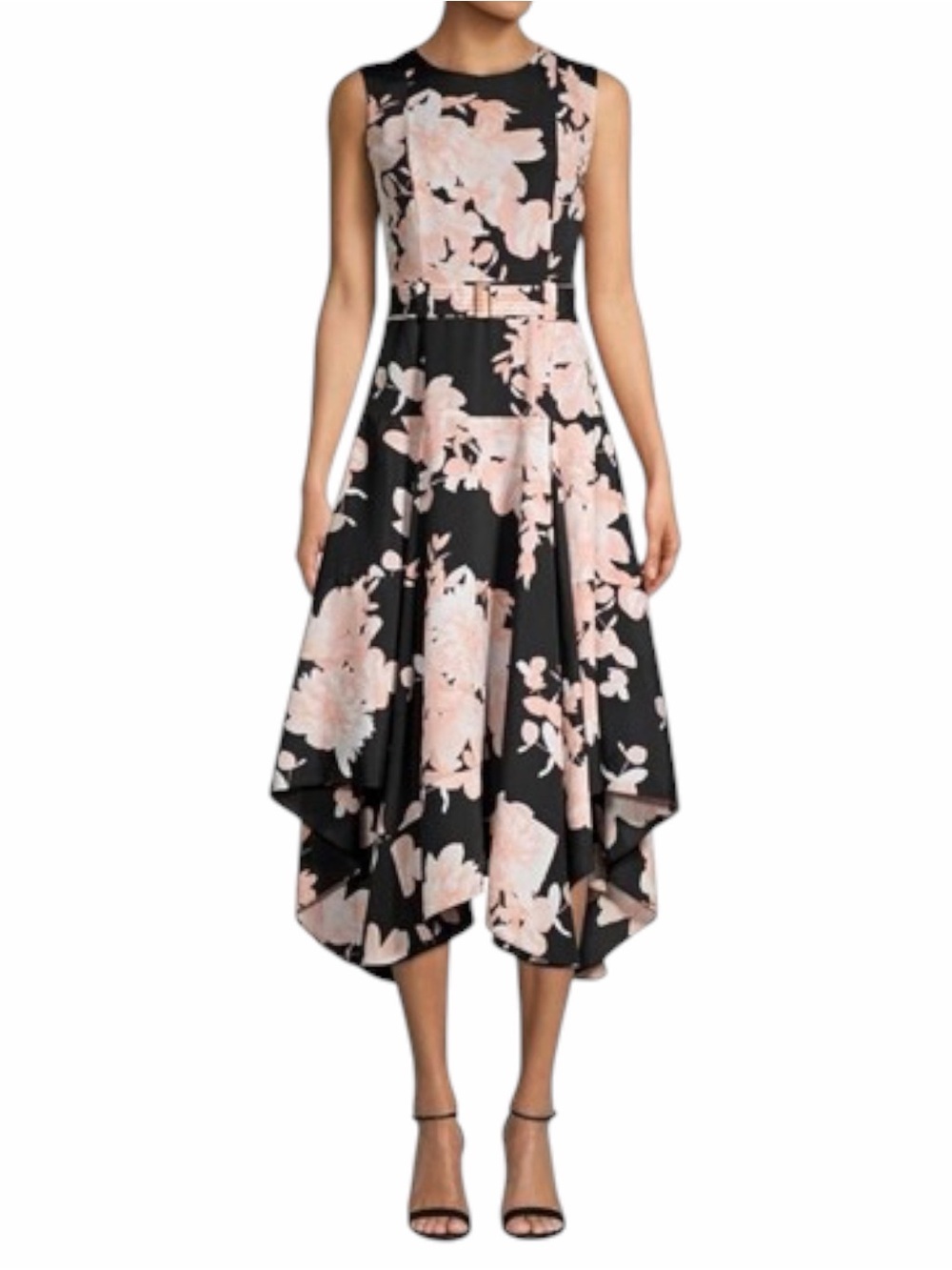 Calvin Klein Floral Midi Dress